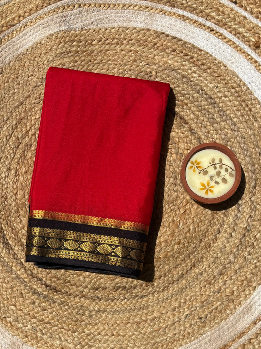 Rashmika Semi Crepe Mysore Silk Saree