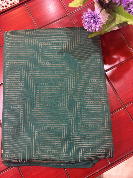 Temple Border Bottle Green