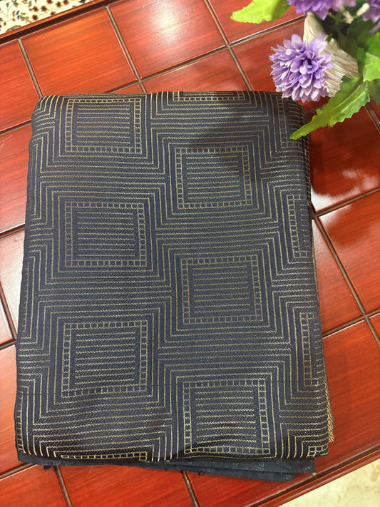 Temple Border Black