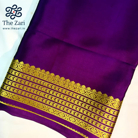Pure Mysore Silk - self colour