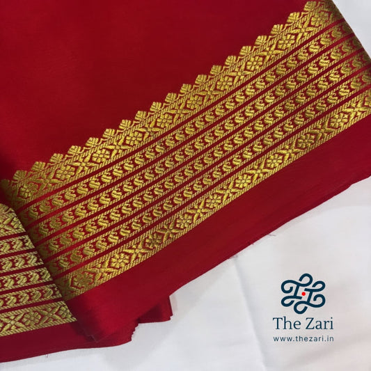 Pure Mysore Silk - self colour