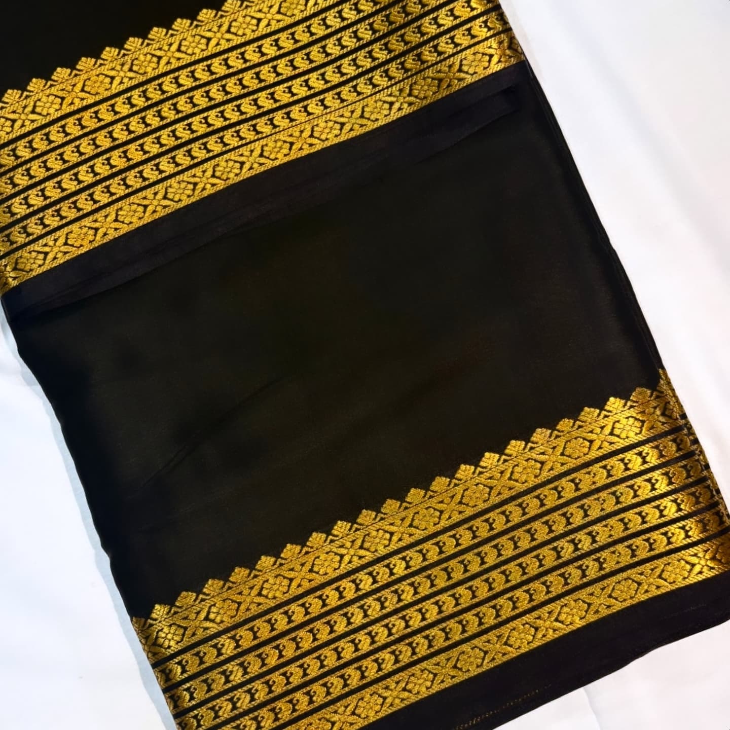 Pure Mysore Silk - self colour