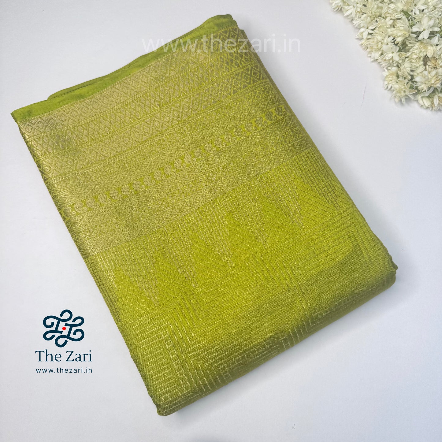 Semi Mysore silk Crepe saree