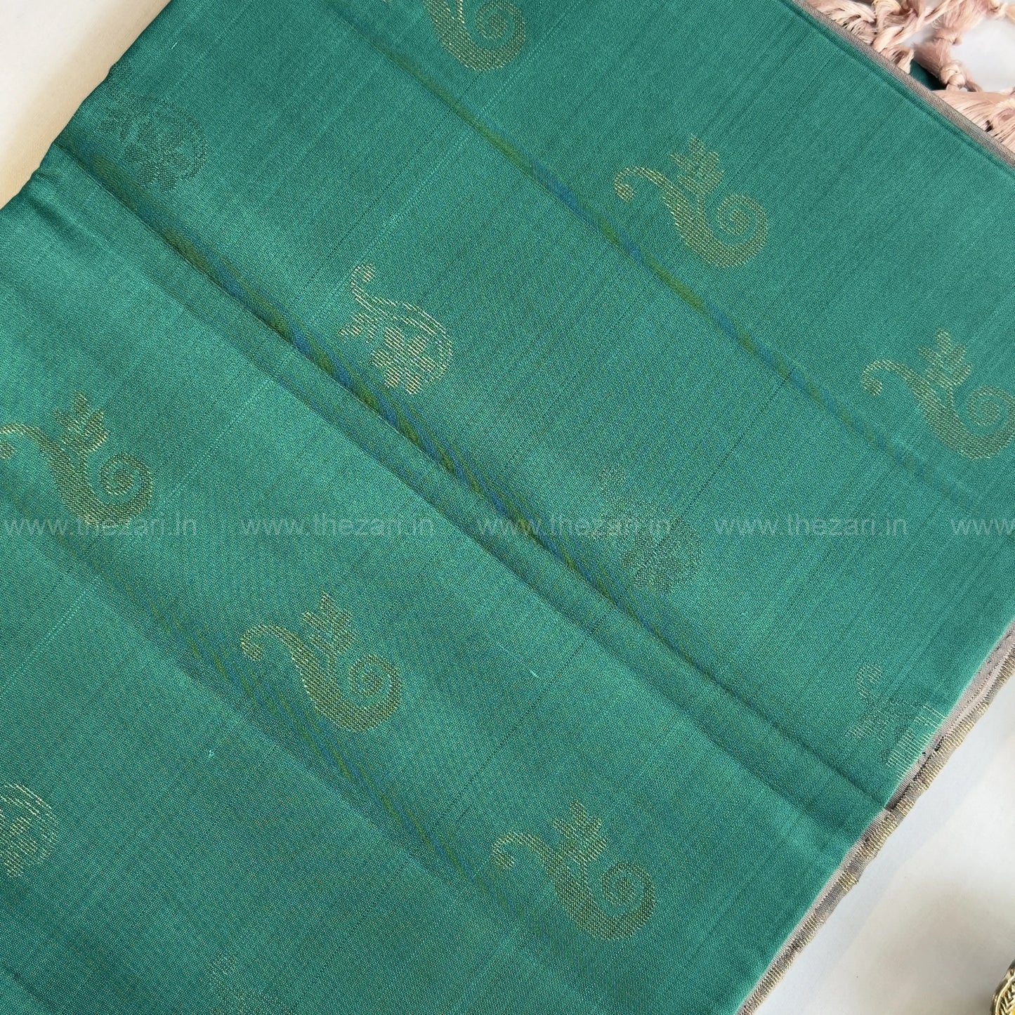 Kanchivaram  Soft Silk blue and grey color