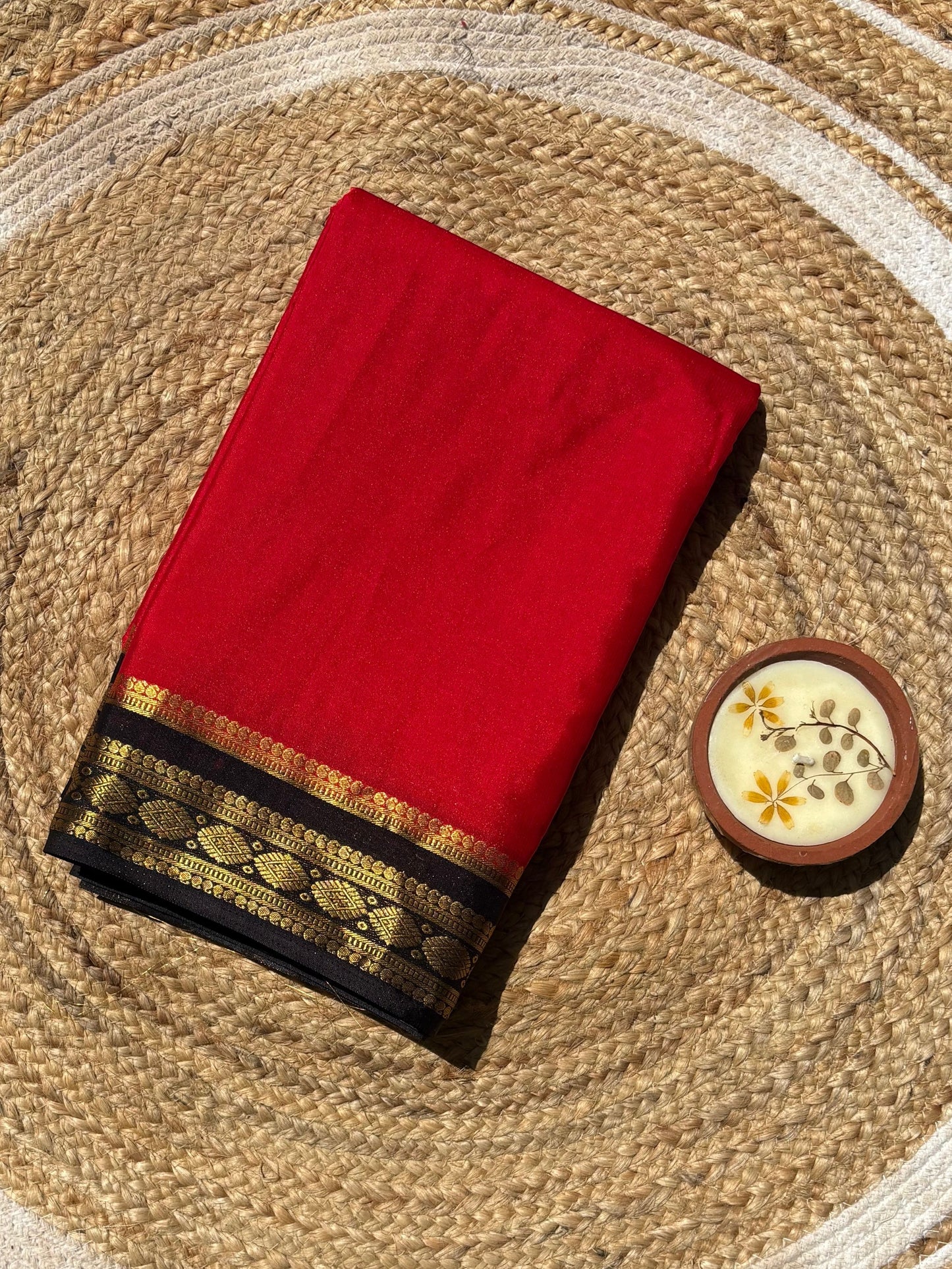 Rashmika Semi Crepe Mysore Silk Saree