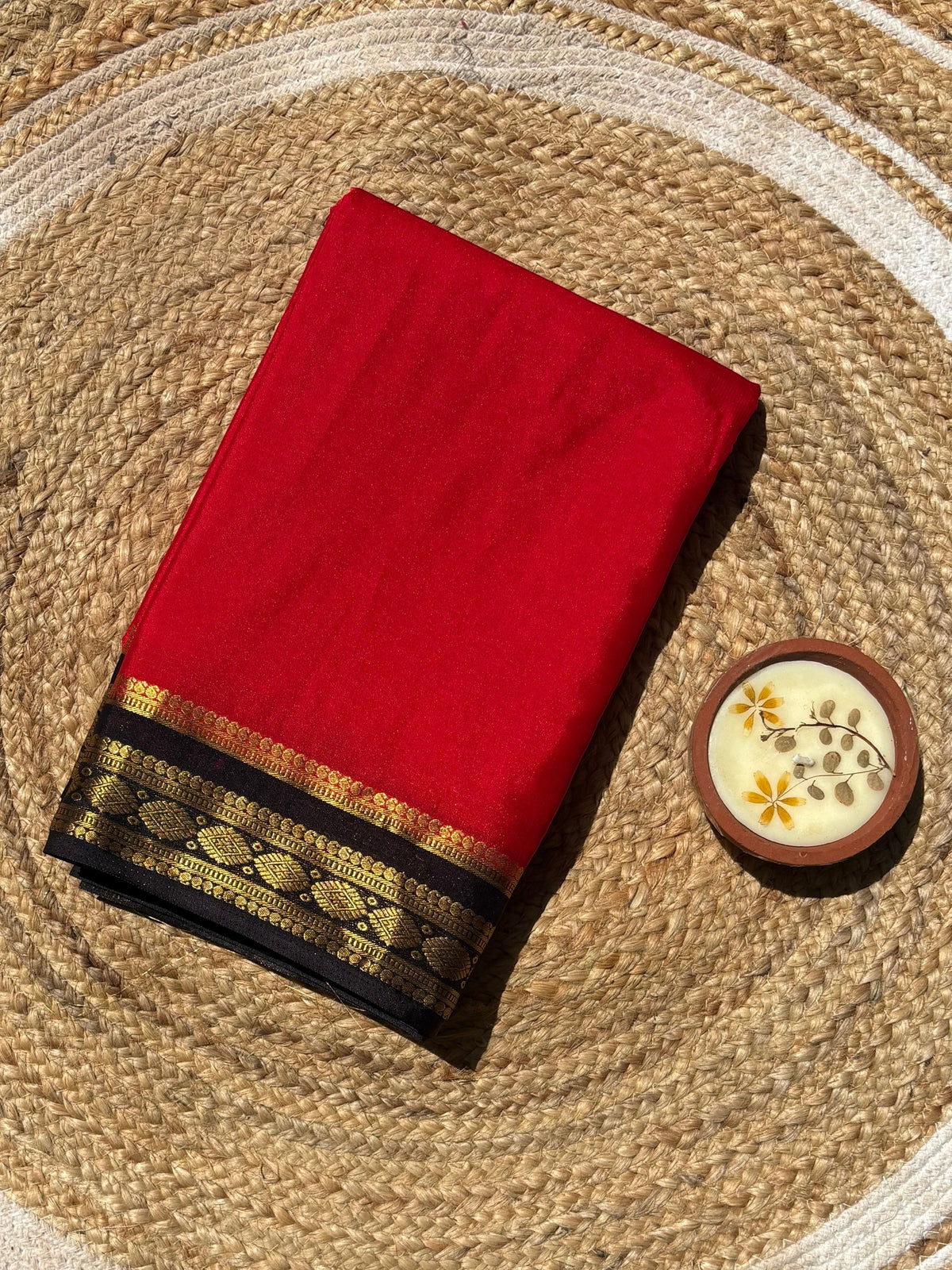 Rashmika Semi Crepe Mysore Silk Saree