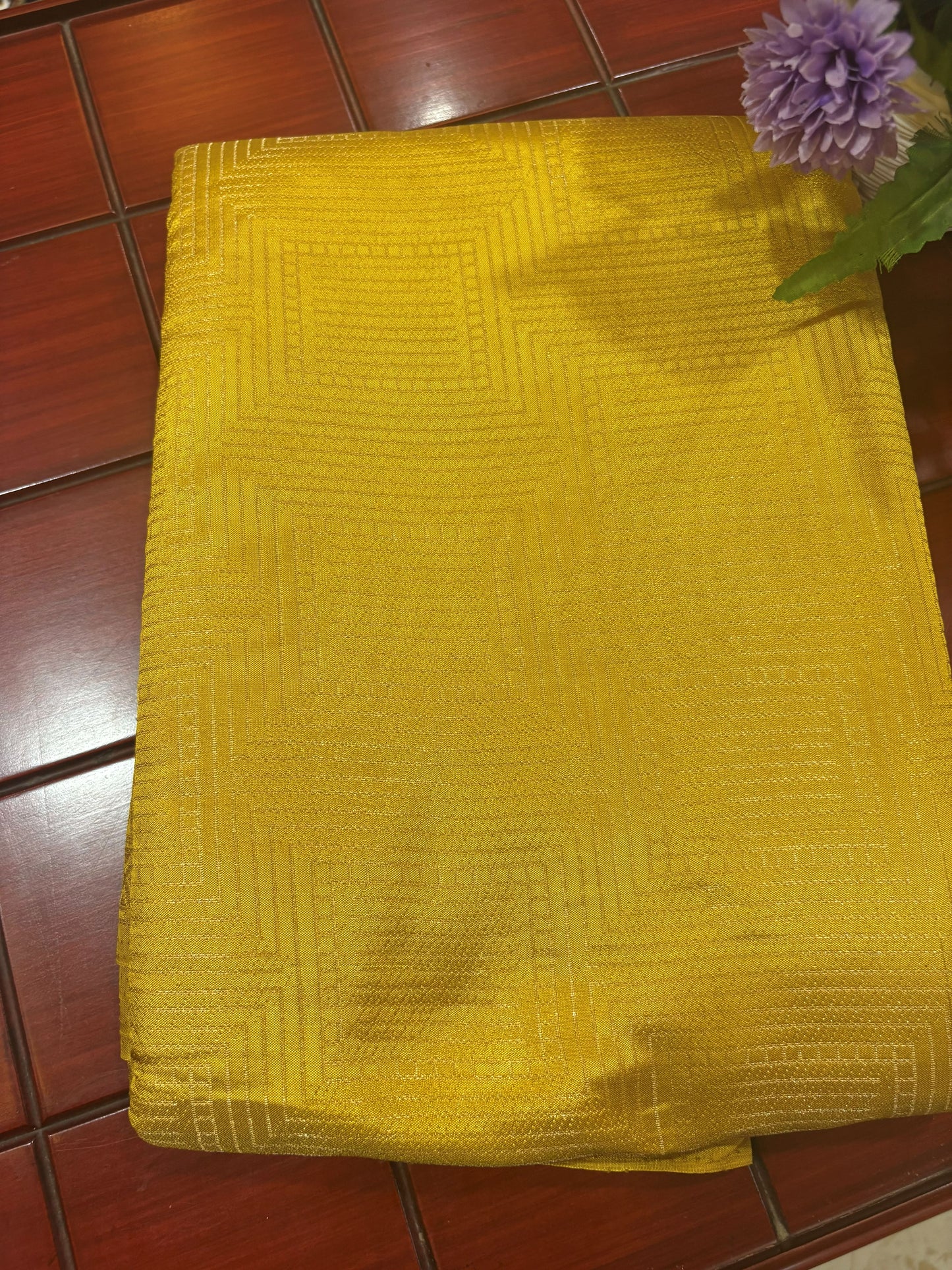 Temple Border Yellow