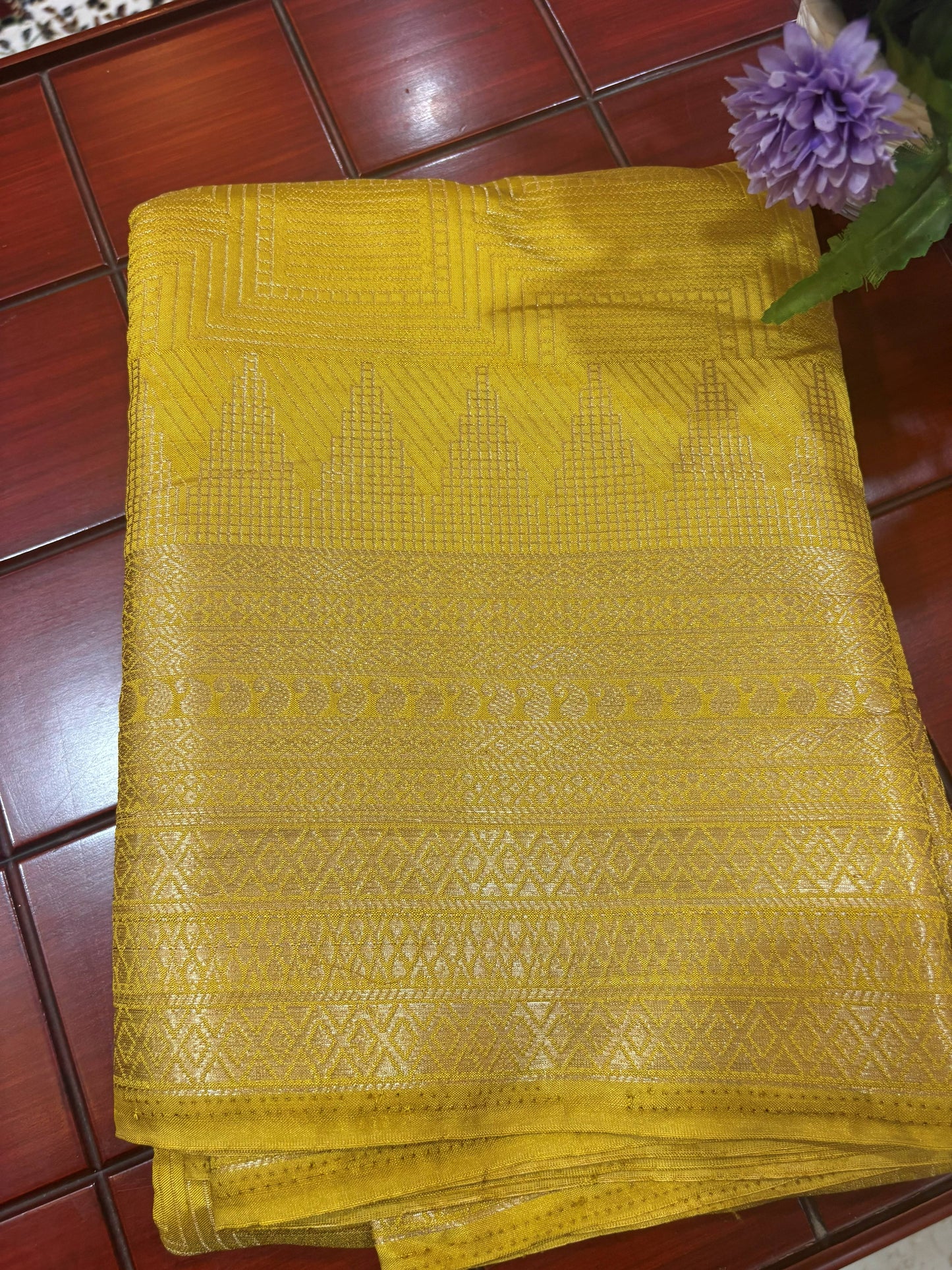 Temple Border Yellow