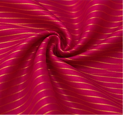 Pink Saree with Bentex Border