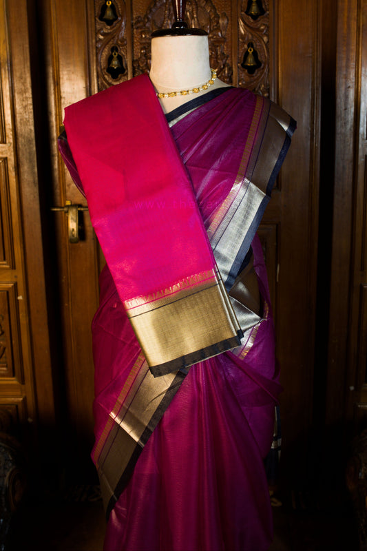 Pink Organza Butter Silk