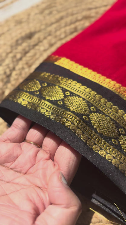 Rashmika Semi Crepe Mysore Silk Saree